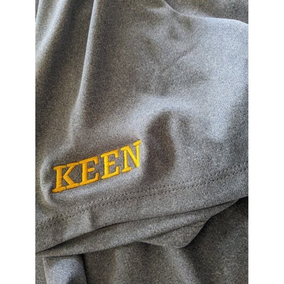 Women's adidas Employee Short Sleeve Polo Shirt KEEN size XL A241 Blue Gray NEW - Picture 7 of 7